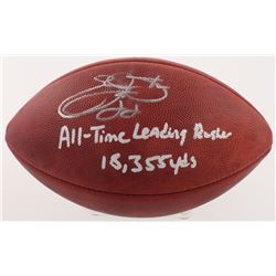 Emmitt Smith Signed Official NFL Game Ball Inscribed "All-Time Leading Rusher"  "18,355 Yds" (Radtke