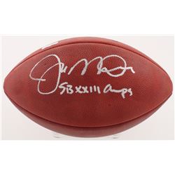 Joe Montana Signed Super Bowl XXIII Official NFL Game Ball Inscribed "SB XXIII Champs" (Radkte COA  