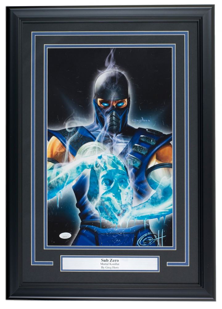 Greg Horn Signed Mortal Kombat 