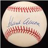 Image 1 : Hank Aaron Signed ONL Baseball (Beckett COA)