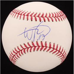 Wander Franco Signed OML Baseball (Beckett COA)
