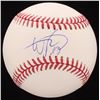 Image 1 : Wander Franco Signed OML Baseball (Beckett COA)