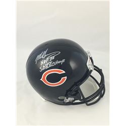Mike Singletary Signed Chicago Bears Full-Size Helmet Inscribed "HOF 88"  "SB XX Champs" (JSA COA)