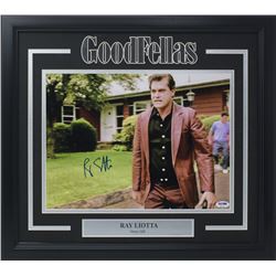 Ray Liotta Signed "GoodFellas" 18x22 Custom Framed Photo Display (PSA COA)