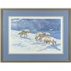 Image 1 : John Seerey-Lester's "Racing The Storm - Arctic Wolves"