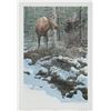 Image 1 : John Seerey-Lester's "Hidden Admirer - Moose" LE Print