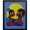 Image 1 : Norval Morrisseau's "Brother and Sister" Original