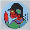 Image 1 : Norval Morrisseau's "Child Portrait Blue" Original