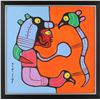 Image 1 : Norval Morrisseau's "Shaman and Spirits" Original
