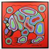 Image 1 : Norval Morrisseau's "Spirit Bear" Original