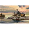 Image 1 : Doug Laird's "Canoeing at Georgian" Original