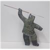 Image 1 : Archie Ishulutak's "Marble Hunter" Original Carving
