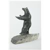 Image 2 : David Anaittuq's "Polar Bear Sitting on Base" Sculpture