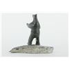 Image 3 : David Anaittuq's "Polar Bear Sitting on Base" Sculpture