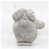 Image 1 : J.C.'s "Hunter" original Inuit carving. Carved in 1998,