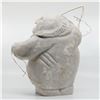Image 2 : J.C.'s "Hunter" original Inuit carving. Carved in 1998,