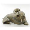 Image 1 : Kelly Etidlui's "Walrus" original Inuit carving. Carved