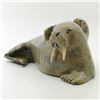 Image 4 : Kelly Etidlui's "Walrus" original Inuit carving. Carved
