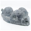 Image 1 : Luke Taqqaugaq's "Igloos" original Inuit carving.