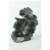 Image 2 : Uriash Puqiguak's "2 Inukshuk on Base" Inuit Sculpture