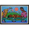 Image 1 : Chistian Morrisseau's "Nanaboosho Falls Asleep" Origina