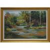 Image 1 : An Original Acrylic on Canvas Framed Painting. .