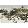 Image 1 : Robert Bateman's "Coyote in Winter Sage" LE Canvas