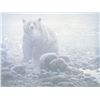 Image 1 : Robert Bateman's "End of Season - Grizzly" LE Canvas