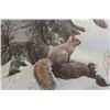 Image 1 : Robert Bateman's "Gray Squirrel" LE Canvas