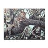 Image 1 : Robert Bateman's "Leopard In A Sausage Tree" LE Canvas