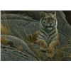 Image 1 : Robert Bateman's "Monarch of Asia" LE Canvas
