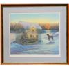 Image 1 : James Lumbers' "Winter's Glow" LE Framed Print