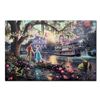 Image 1 : Thomas Kinkade's "The Princess And The Frog" LE Canvas
