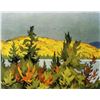 Image 1 : A.Y. Jackson's "The Red Maple" Canvas Reproduction