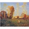 Image 1 : Clarence Gagnon's "Autumn" Giclee Canvas Reproduction