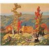 Image 1 : Franklin Carmichael's "Autumn in Northland" Reproductio