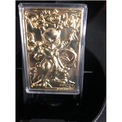 pokemon special edition 23 karat gold plated trading card mewtwo - LE 23K CARDS, MINT #150 MEWTWO POKEMON Special Edition