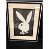 Image 1 : COLLECTIBLE PLAYBOY FRAMED PRINT (20 X 24)