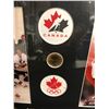 Image 2 : 2002 TEAM CANADA MENS HOCKEY GOLD MEDALISTS FRAMED DISPLAY 12 X 30