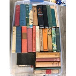 VINTAGE HARDCOVER BOOK LOT