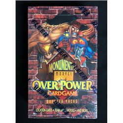 FLEER MONUMENTAL MARVEL OVERPOWER CARD GAME BOOSTER PACKS (SEALED)