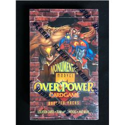 FLEER MONUMENTAL MARVEL OVERPOWER CARD GAME BOOSTER PACKS (SEALED)