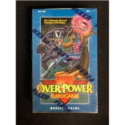 FLEER MARVEL OVERPOWER CARD GAME BOOSTER PACKS (SEALED)