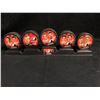 Image 1 : TEAM CANADA HOCKEY PUCKS w/ STAND