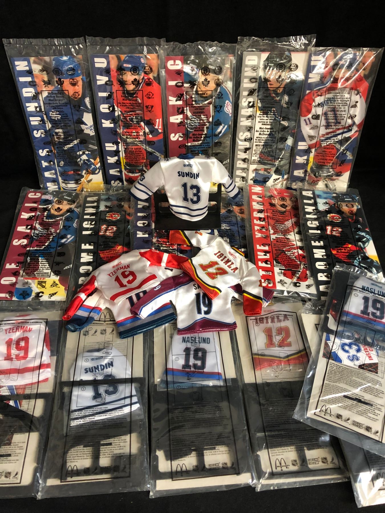 Mcdonalds nhl mini jerseys Clearance