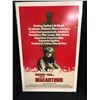 Image 1 : MacARTHUR FRAMED MOVIE POSTER