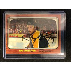 JOE THORNTON SIGNED TOPPS HERITAGE HOCKEY CARD