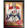 Image 1 : CAREY PRICE SIGNED O-PEE-CHEE HOCKEY CARD