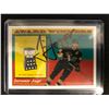 Image 1 : JAROMIR JAGR SIGNED TOPPS HERITAGE AWARD WINNERS HOCKEY CARD