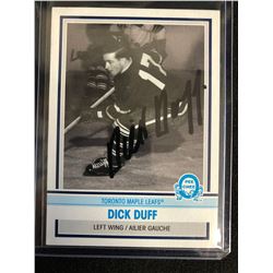 DICK DUFF SIGNED O-PEE-CHEE HOCKEY CARD